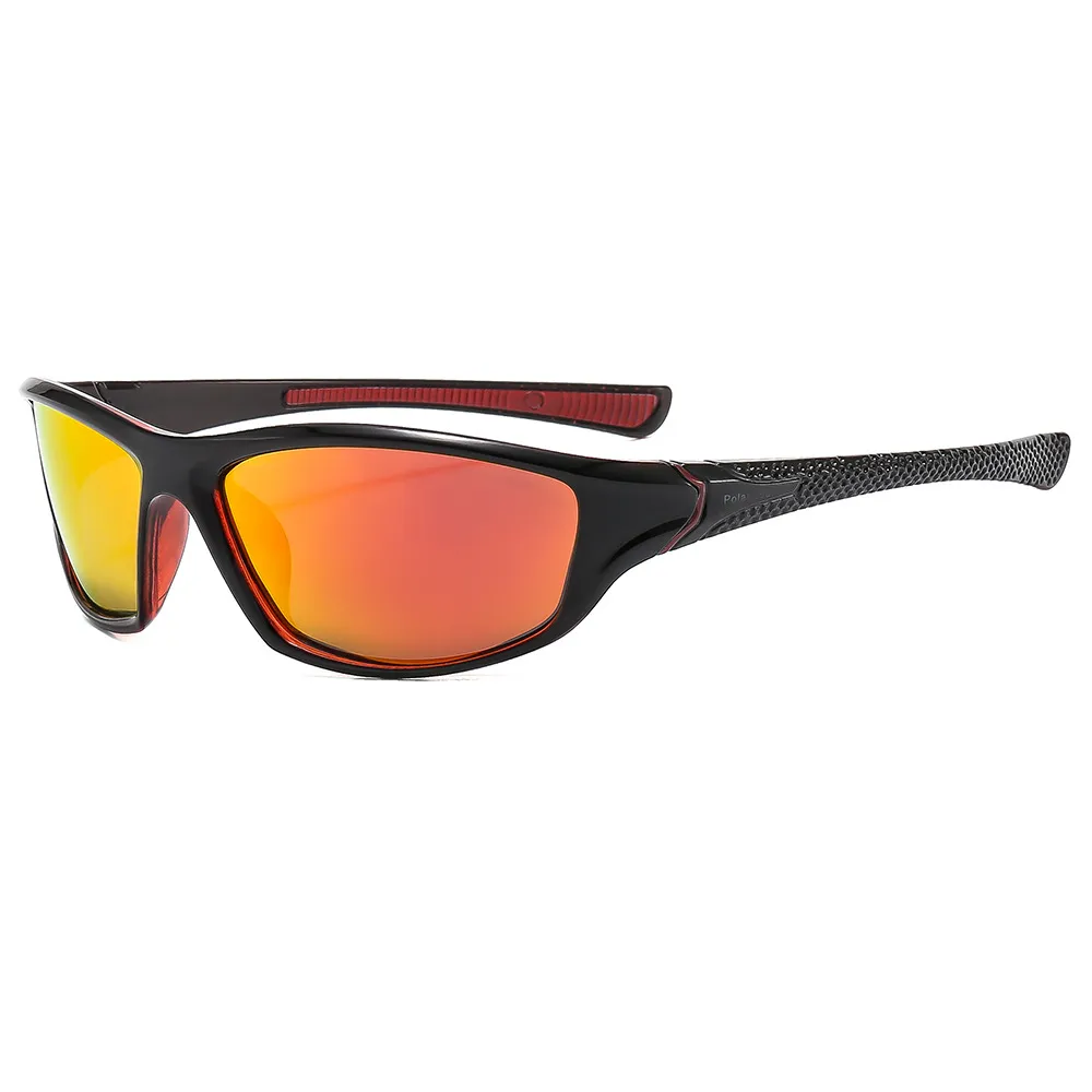 D120 Polarized Photochromic Sports Sunglasses - Low-Light Cycling Goggles with UV400 Protection, Night Driving & Running Glasses for Men